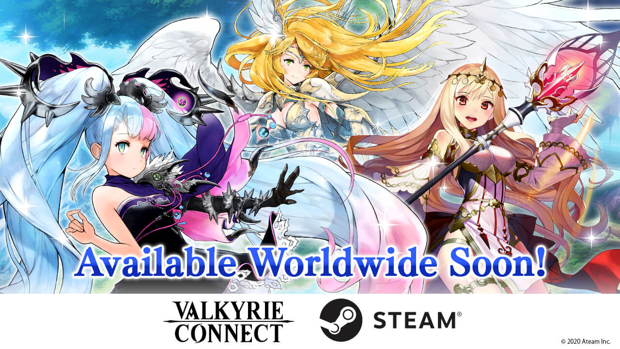 Fantasy RPG Valkyrie Connect Coming to Steam Worldwide Soon!