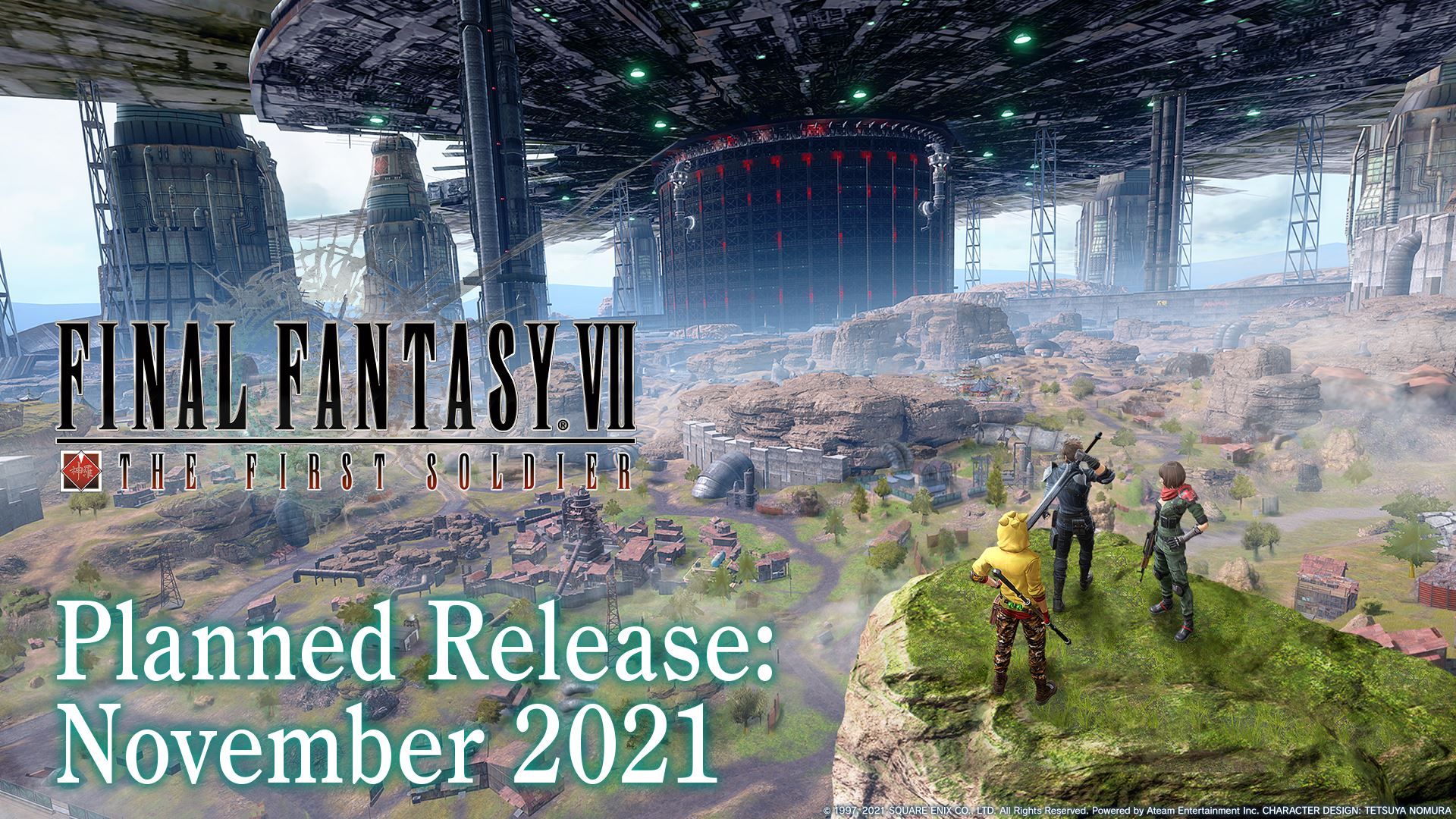 FINAL FANTASY VII THE FIRST SOLDIER Scheduled to Launch in November 2021 with Pre-Registration Beginning This Month