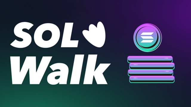 毎日歩いてSolana（ソラナ）と交換可能なポイントが貯まる！新サービス『SolanaWalk（SOLWalk）』を提供開始！