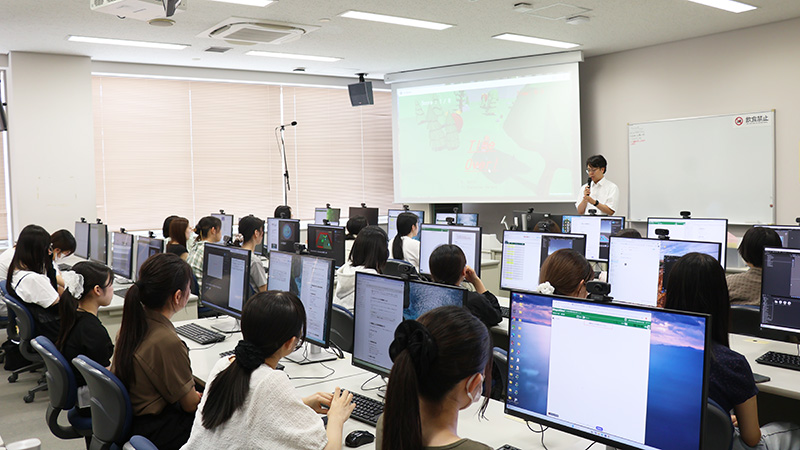 エイチーム×椙山女学園大学で初のゲームプログラミング講義、学生が制作したオリジナルゲームの成果発表会を開催！